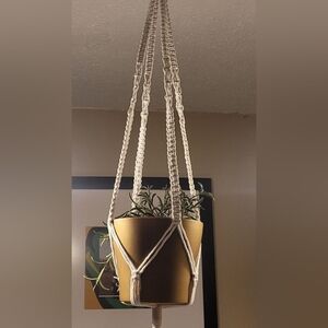 Macrame Plant Hanger ( Sun )